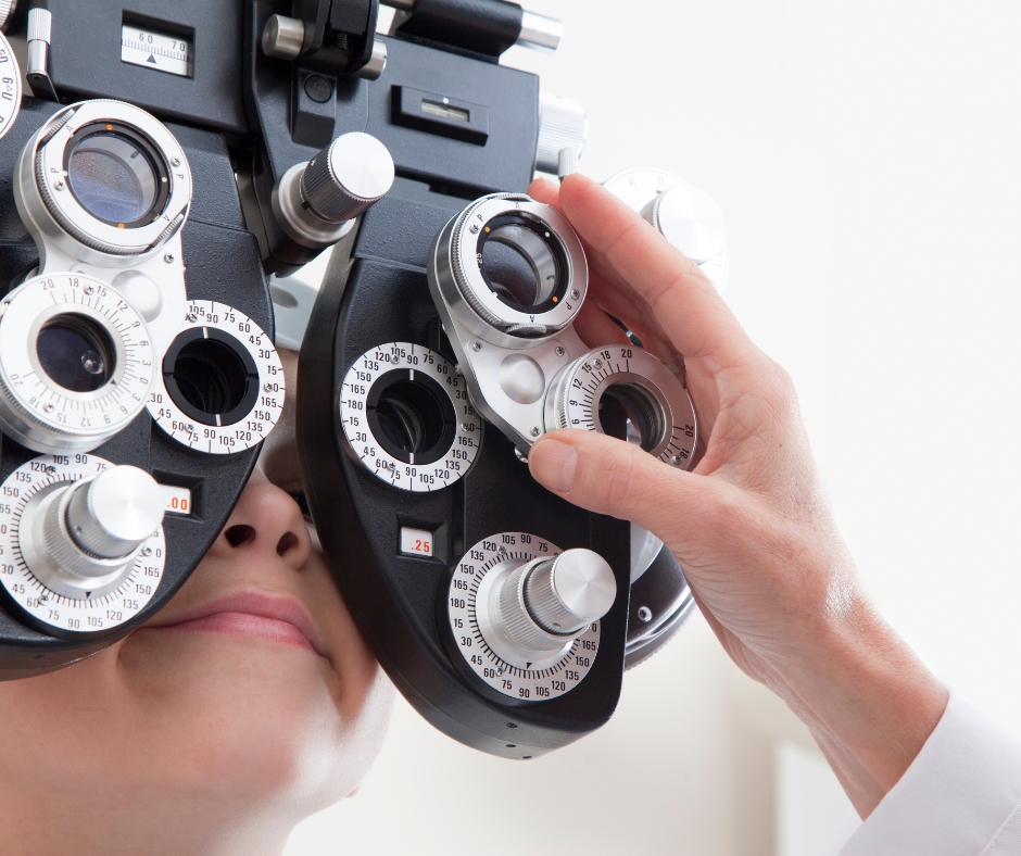 Equipamentos de exame de vista